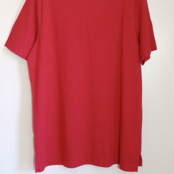 Izod red polo shirt men size large - Picture 10 of 10